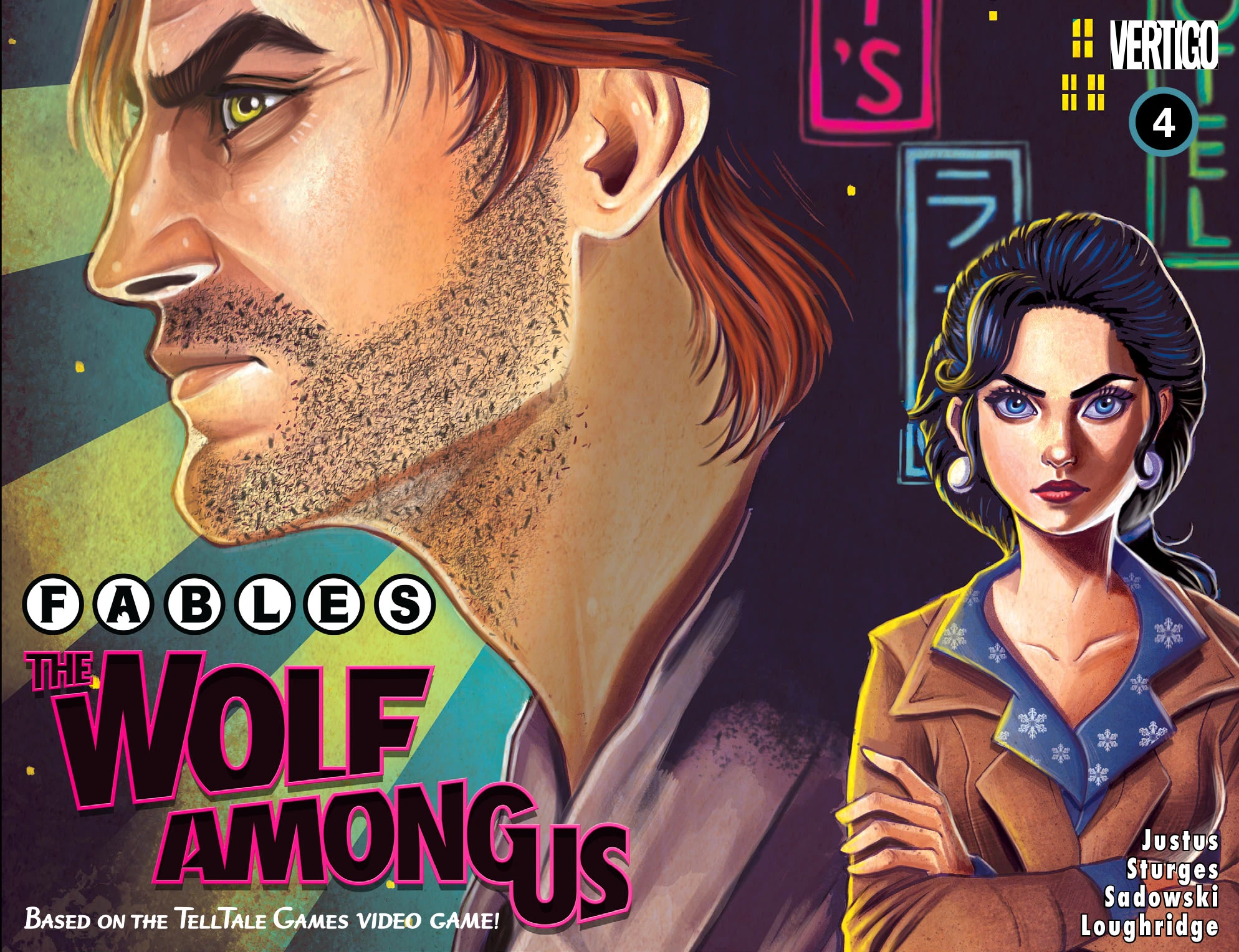 Fables: The Wolf Among Us #4 (DC, 2014 — Cover A) cover